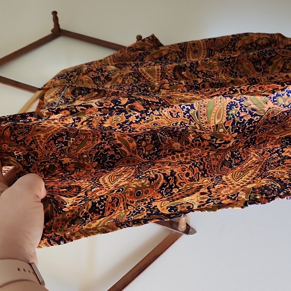 Earthbound Trading Co. Maxi dress paisley print size small - Picture 4 of 7